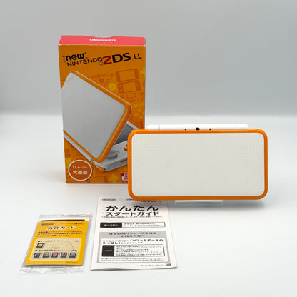 New Nintendo 2DS LL – White & Orange