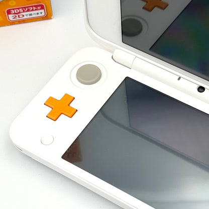 New Nintendo 2DS LL – White & Orange