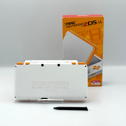 New Nintendo 2DS LL – White & Orange