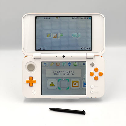 New Nintendo 2DS LL – White & Orange