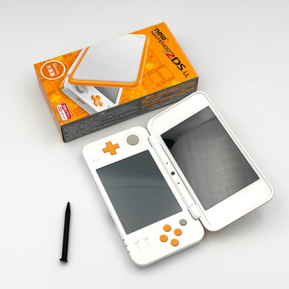 New Nintendo 2DS LL – White & Orange