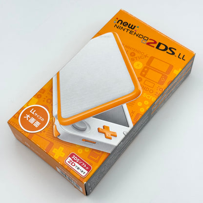 New Nintendo 2DS LL – White & Orange