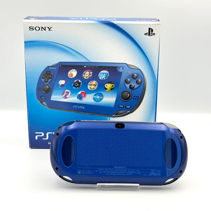 PS Vita 1000 Sapphire Blue – Complete in Box