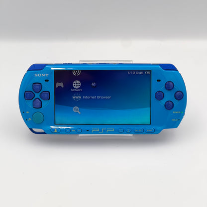 PSP 3000 Sky Blue / Marine Blue Value Pack