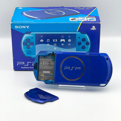 PSP 3000 Sky Blue / Marine Blue Value Pack