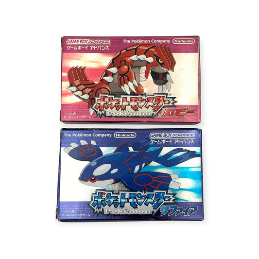 Pokémon Ruby & Sapphire Bundle – Game Boy Advance Japan