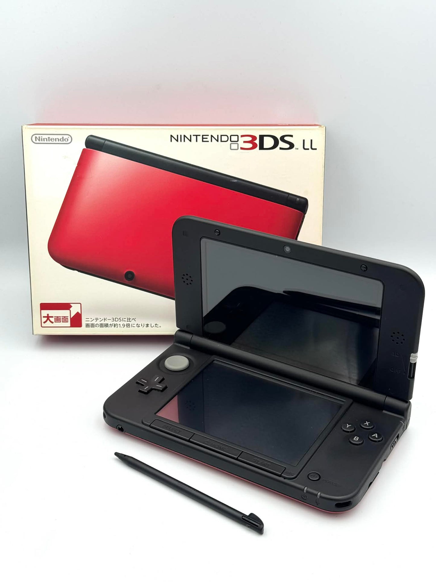 ニンテンドー3DS LL – レッド＆ブラック（コンプリートボックス） 