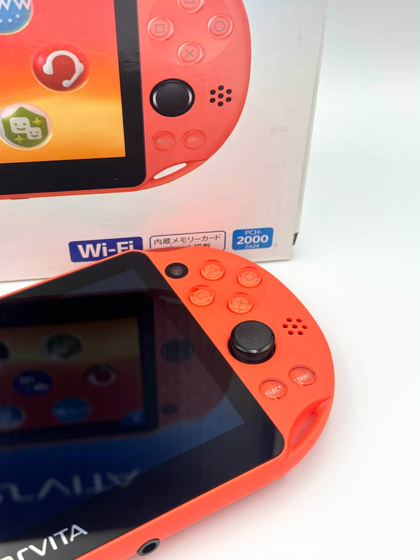 PS Vita 2000 – Neon Orange (Complete in Box)
