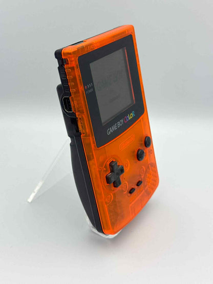 Game Boy Color – Clear Orange & Clear Black
