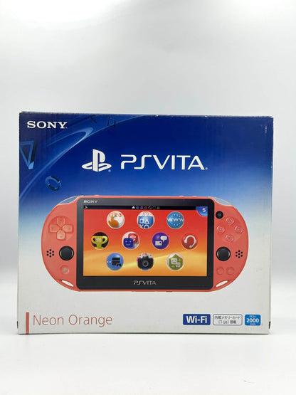 PS Vita 2000 – Neon Orange (Complete in Box)