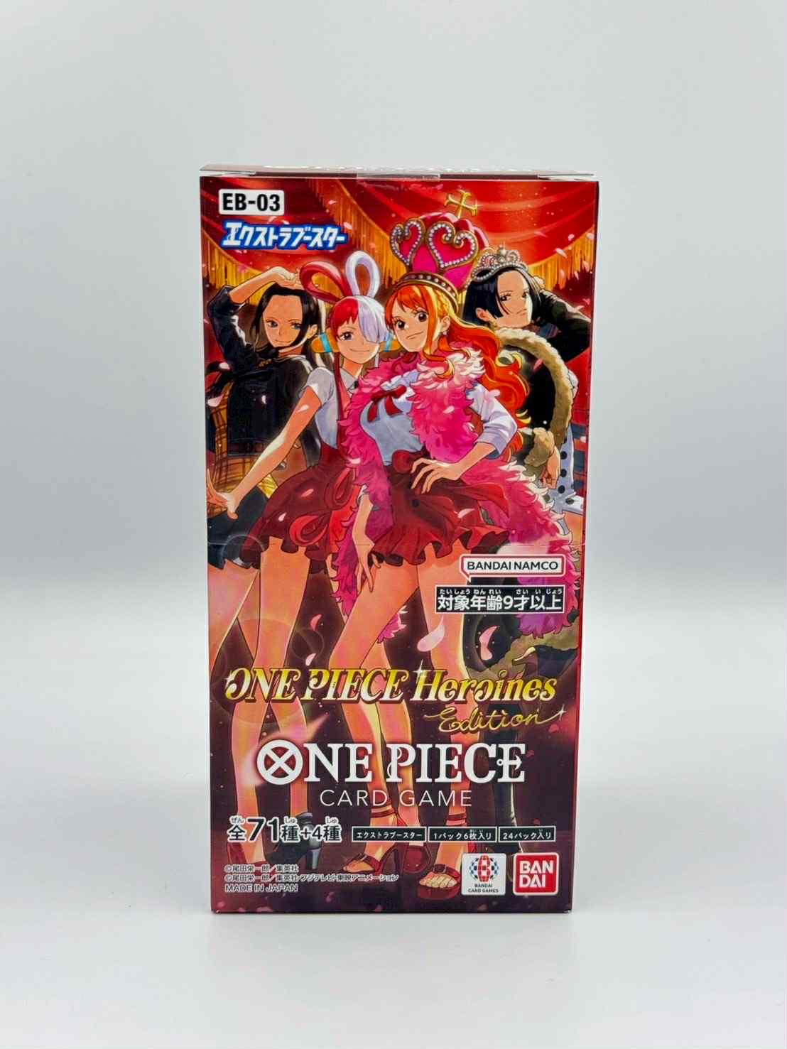 ONE PIECE Card Game – EB-03 Heroines Edition Japanese