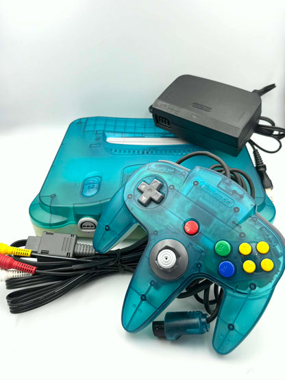 Nintendo 64 Clear Blue – Japanese Edition
