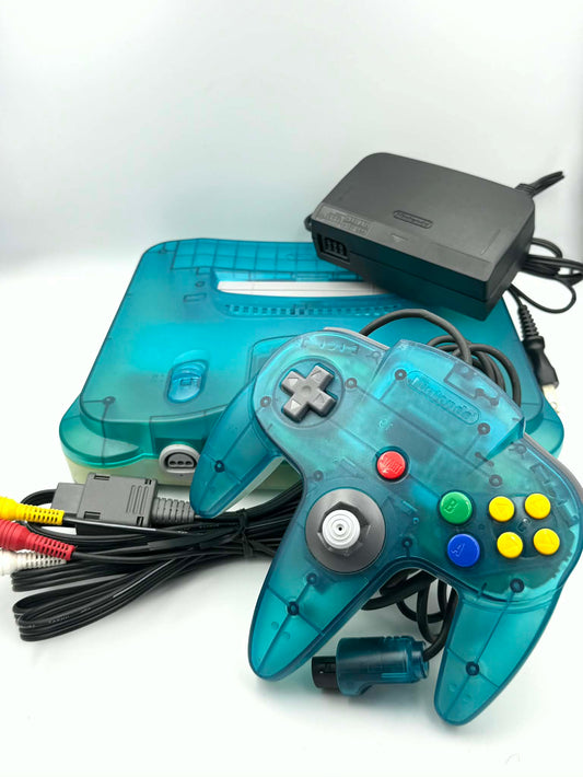 ニンテンドー64 クリアブルー - 日本語版