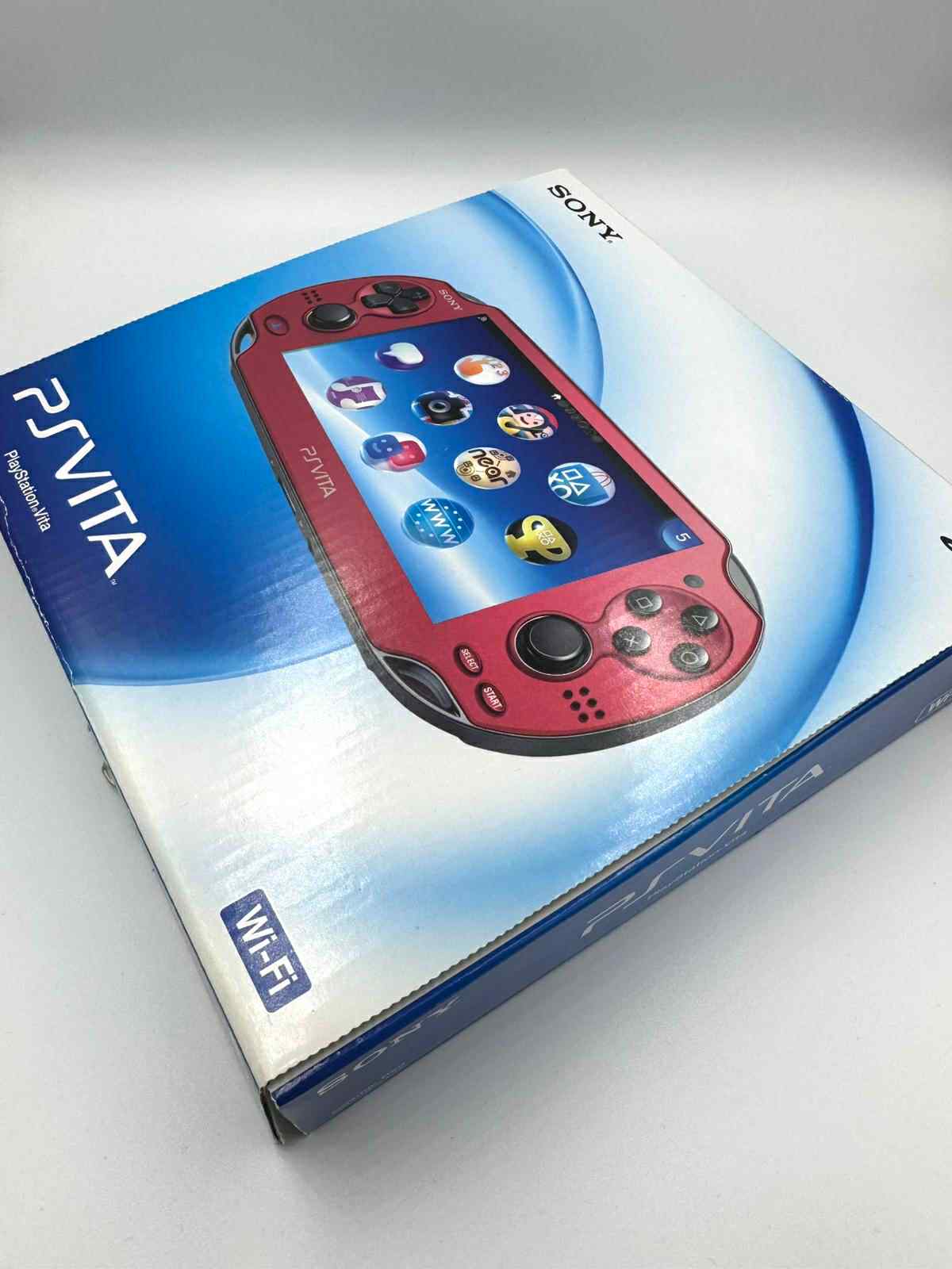 PS Vita 1000 – Red Model Complete In box🇯🇵
