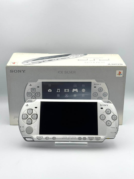 Sony PSP 2000 – Argent glacé (en boîte) 