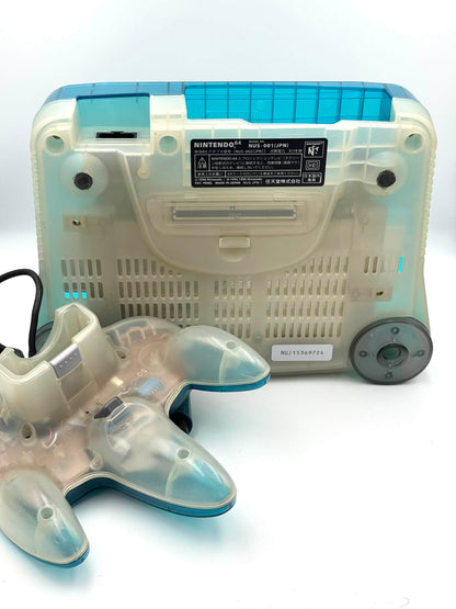 Nintendo 64 Clear Blue – Japanese Edition