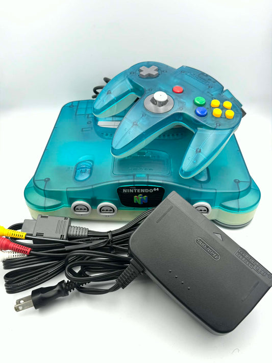 ニンテンドー64 クリアブルー - 日本語版