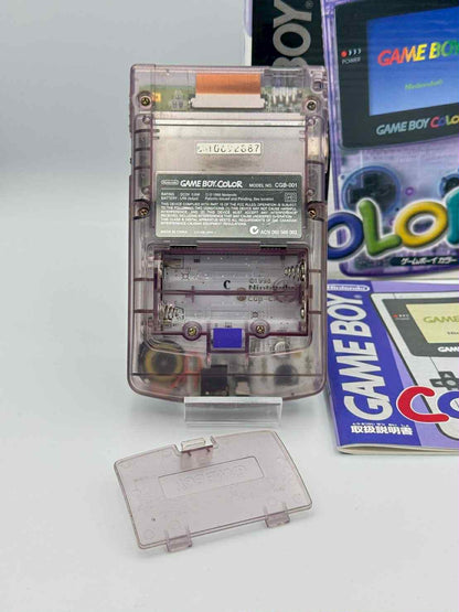 Game Boy Color Purple – With Box & Manual