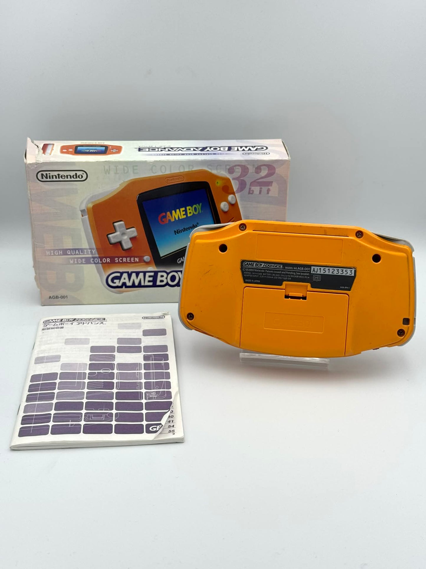 Nintendo Game Boy Advance – Orange (Boxed Japan)