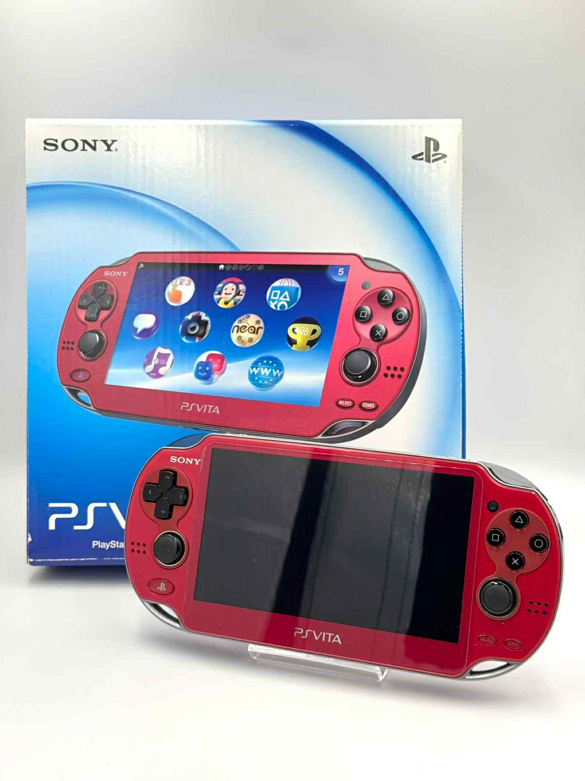 PS Vita 1000 – Red Model Complete In box🇯🇵