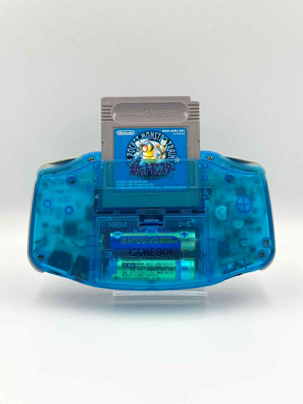 ゲームボーイアドバンス クリアブルー - ポケモン ブルー バンドル (-70%) 