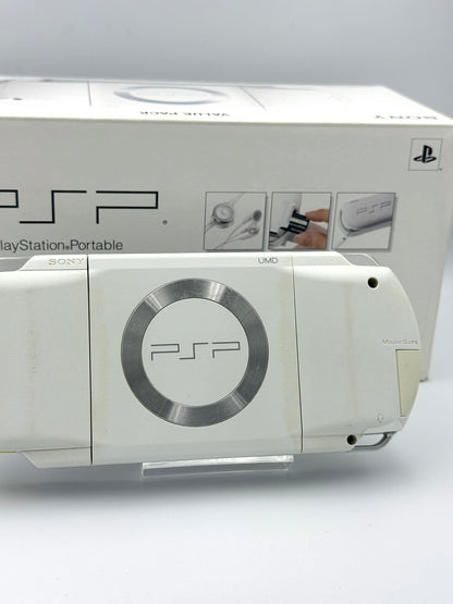 PSP 1000 – セラミック・ホワイト バリューパック（コンプリート） 